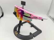 Occhiali da sole Oakley Radar EV Path montatura rosa lenti rosse Prizm OO9208-05