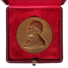 Pogliaghi - Medaglia Giuseppe Verdi - Johnson - 1901 in astuccio d'epoca