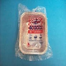 48 PZ Contenitori alluminio 1