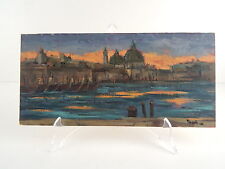  DIPINTO A OLIO SU LEGNO