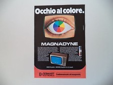 advertising Pubblicità 1977 TELEVISORE MAGNADYNE IRIDE/PAVONE