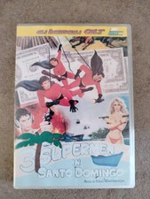 3 SUPERMEN IN SANTO DOMINGO DVD BANDIERA GIALLA 1986 Mai Visto  Nuovo Senza Imba