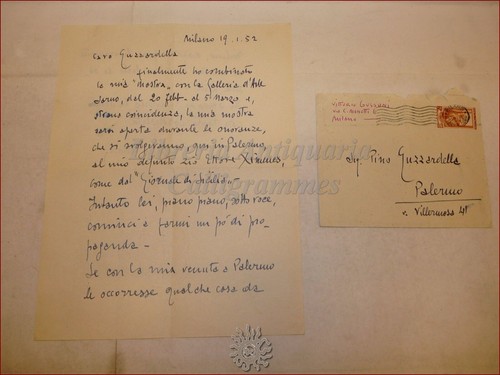 Vittorio gussoni lettera - vittorio,