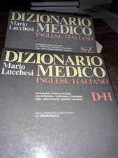 Dizionario medico  Mario Lucchesi  Cortina 1985 MEDICINA VINTAGE