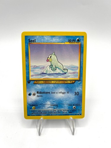Carta pokemon seel - seel, 81/105
