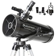 Adattatore telescopio e telefono Celestron PowerSeeker 127AZ e filtro lunare 22040-CGL *