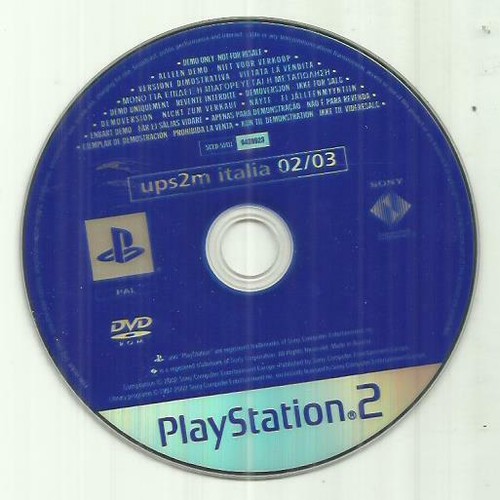 Dvd demo playstation - playstation, 2