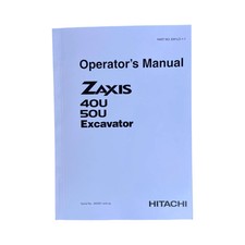 HITACHI ZAXIS ZX 40U 50U