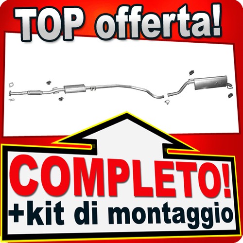 Impianto scarico per fiat - impianto, di