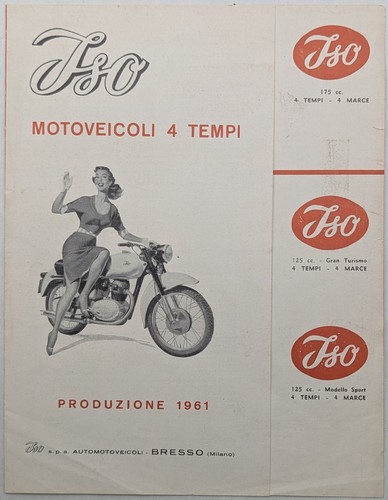 Brochure originale iso - 125, gt
