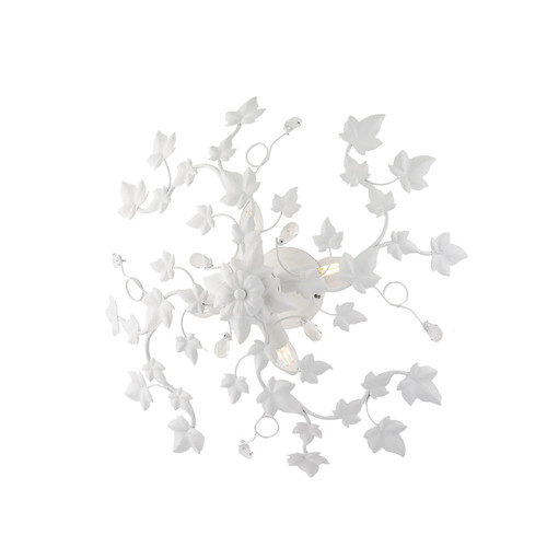 Plafoniera shabby edera - 4, luci