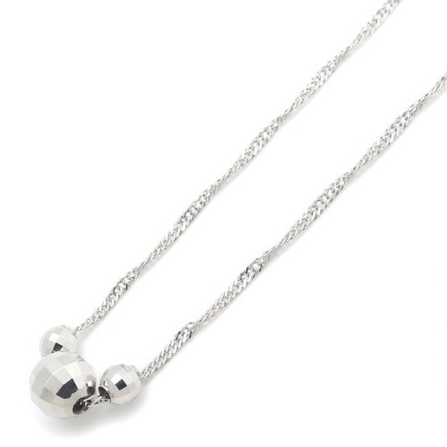 Collana con sfere platino - , 850