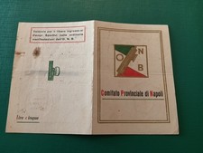 Tessera Opera Nazionale