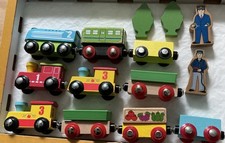 GIOSTRA TRENI IN LEGNO ED