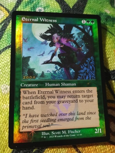 Retro foil eternal witness - eternal,