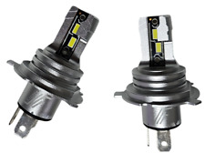 KIT 2 Lampade LED R2 H4 H19 50W 7200LM 6000K per fari auto no errore canbus