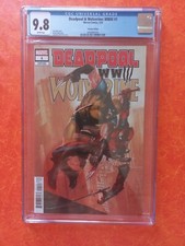 Deadpool and Wolverine WWIII #1 Dell'Otto vari  CGC 9.8 Marvel Comics 2024  USA