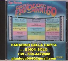 QUEI FAVOLOSI ANNI '60 (CD, Red Ronnie, Fabbri editori, anno 1960/02)