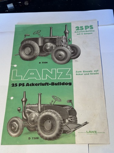 Brochure lanz bulldog cv - lanz, 25