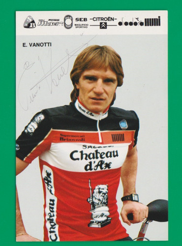 Cyclisme carte cycliste ennio - carte,