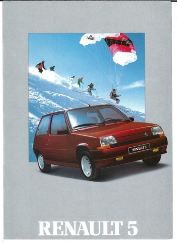 Renault 1988 1989 brochure - 5, 1988-1989