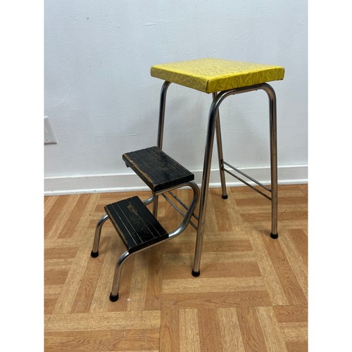 Sgabello gradini vintage - sgabello, a
