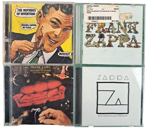 Frank zappa bundle - frank, 4x