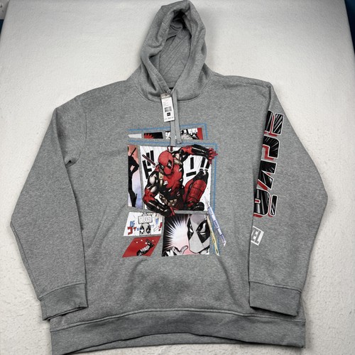 Felpa con cappuccio marvel - felpa,