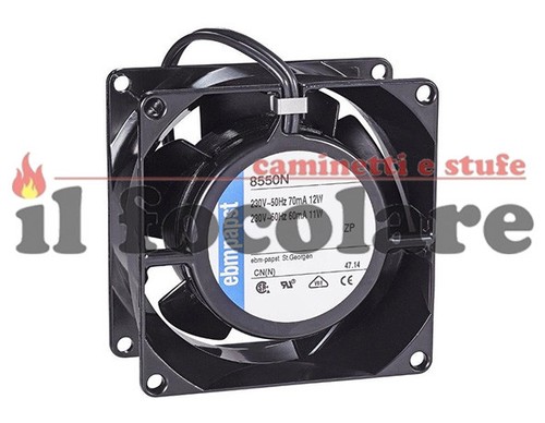 Ventilatore assiale metallo - in,