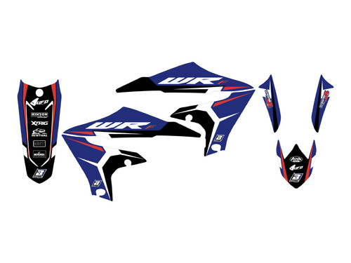 Kit adesivi grafiche - adesivi, yamaha