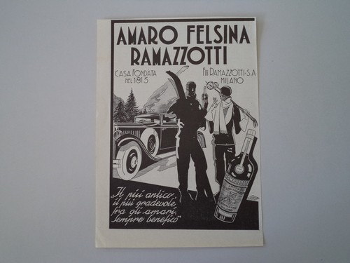 Advertising pubblicità 1934 - advertising,