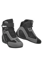 SHUA Pulse Microfibra Uomo Moto Urbani Turismo Certificati Stivali Nero Grigio