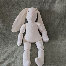 Peluche coniglio bianco grande