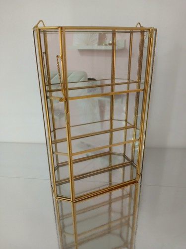 Teca vetrinetta vintage - vintage, in