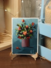 Dipinto ad olio originale ACEO