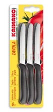 Set 6 Coltelli da Tavola Cucina kaimano nero italicus fiskars