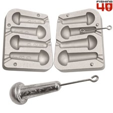 Stampo Piombo da Pesca a Forma