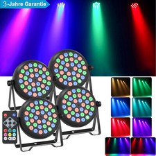 8x Faretto Par 36W LED RGB
