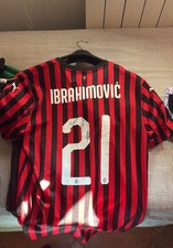Maglia Milan Autografata Zlatan ibrahimovic