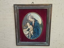 ANTICO QUADRO OVALE MADONNA
