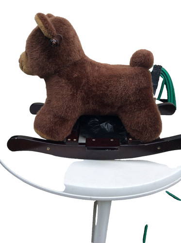 Orso dondolo giocattolo per - dondolo,