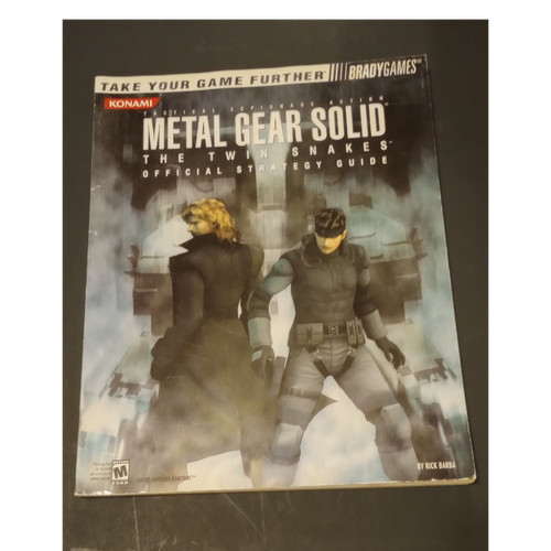 Bradygames metal gear solid - metal,
