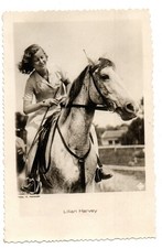 Cartolina Lilian Harvey attori