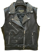 Giacca Moto Donna Brando Pelle
