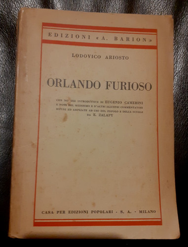 Orlando furioso lodovico - orlando,