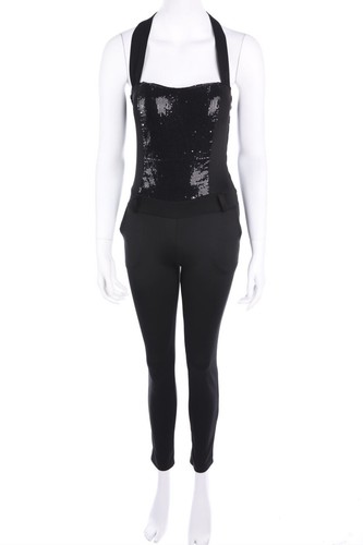 Ohne label jumpsuit pailletten - label,