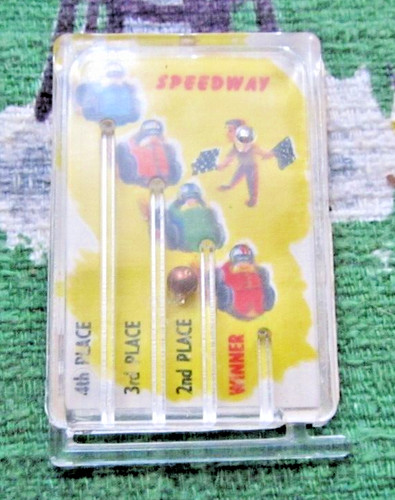 Vintage mini speedway - mini, pin-ball