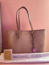 Borsa Michael Kors - Jet Set - In Pelle Soffiano Rosa - Usata Come Nuova