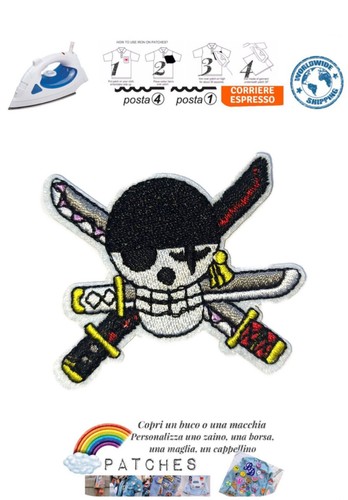 Patch one piece roronoa zoro - roronoa,