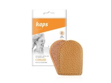 Coppia di solette alzatacco in sughero e pelle per correggere la dismetria 2pz